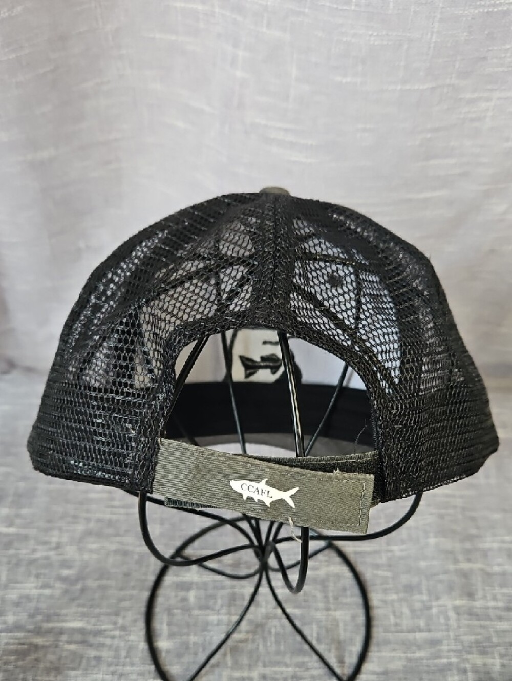 CCAFL Mesh Trucker Cap with Embroidered Logo - Picture 3 of 5